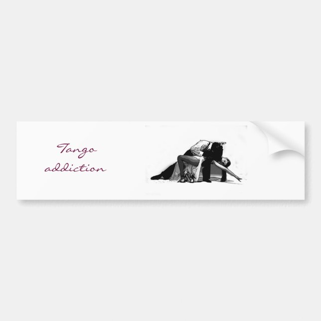 TANGO ADDICTION AUTOAUFKLEBER (Vorne)