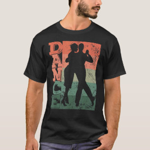 Tango Argentino Tanz Heartbeat Milonga Vals Tan T-Shirt