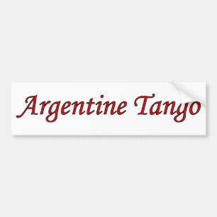 TANGO AUTOAUFKLEBER