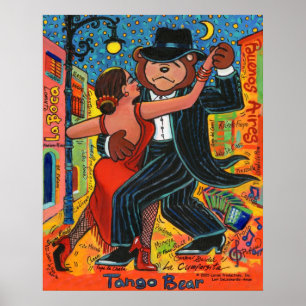 Tango-Bärn-Druck Poster