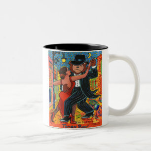 Tango-Bärn-Tasse Zweifarbige Tasse