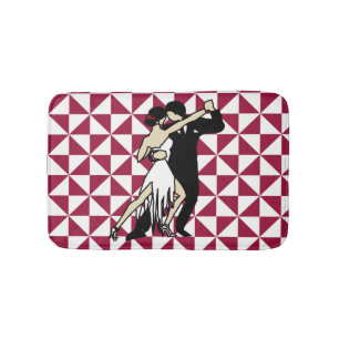 Tango Dancers Badematte