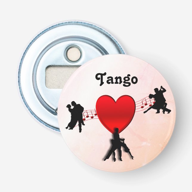 Tango Dancers Flaschenöffner (Vorderseite)