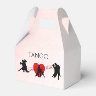 Tango Dancers Geschenkschachtel