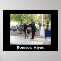 Tango Dancers in Plaza Dorrego