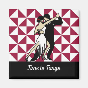 Tango Dancers Magnet