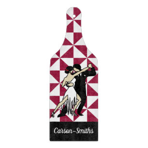 Tango Dancers Schneidebrett