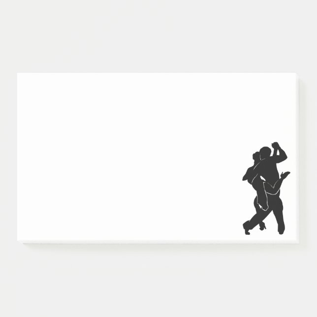 Tango Dancers Sticky Notes Post-it Klebezettel (Vorderseite)