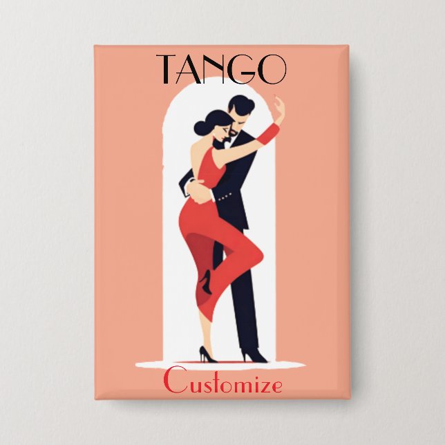 Tango Dancers Thunder_Cove Button (Vorderseite)