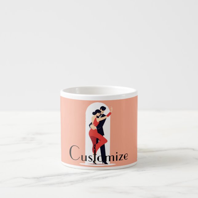 Tango Dancers Thunder_Cove Espressotasse (Vorderseite)