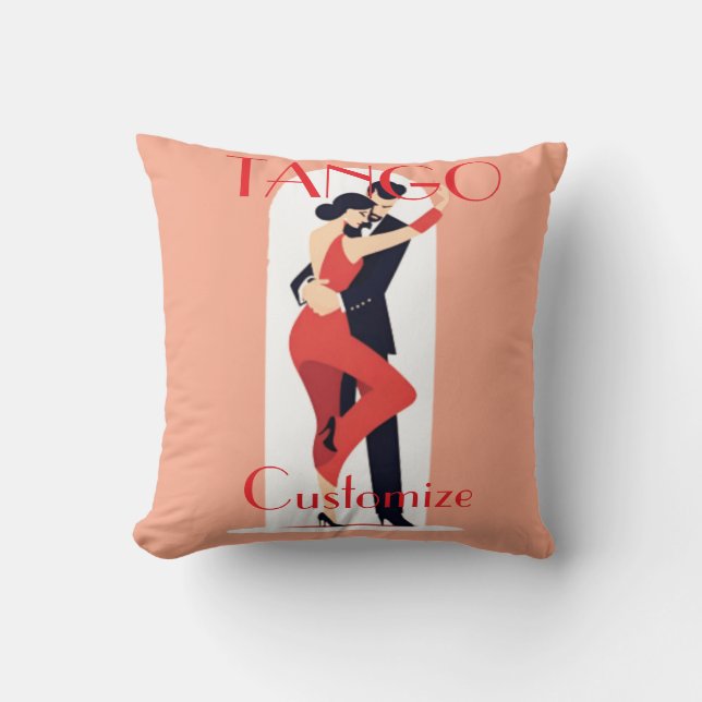 Tango Dancers Thunder_Cove Kissen (Vorderseite)