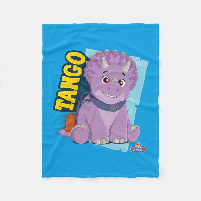 Tango | Dino Ranch Fleecedecke (Vorderseite)