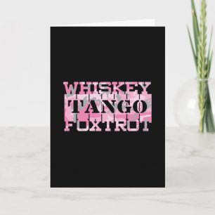 Tango Foxtrot Camouflage Karte