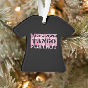 Tango Foxtrot Camouflage Ornament