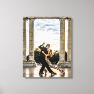 Tango im Park Leinwanddruck
