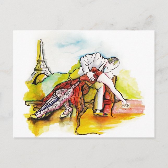 Tango in Paris Postkarte (Vorderseite)