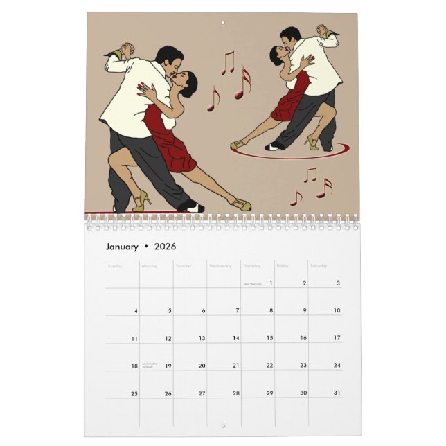 Tango-Kalender 2015 Kalender (Jan 2026)