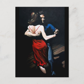 Tango-Liebe Postkarte
