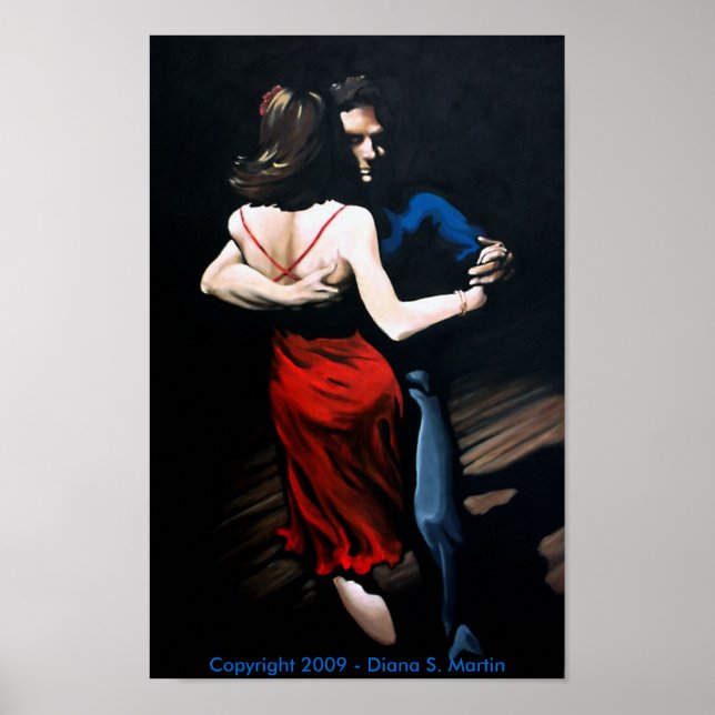 Tango Love Poster Print (Vorne)