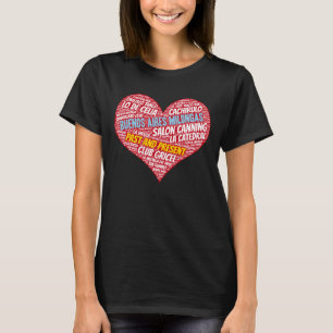 Tango Milongas von Buenos Aires Vergangenheit und T-Shirt