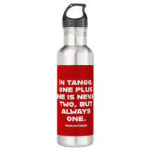 Tango One Plus One ist immer eine Angebotsflasche