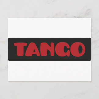 Tango Postkarte