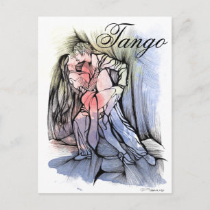 Tango Romance Postkarte