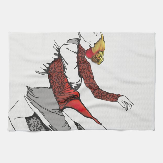 Tango Romantik Handtuch (Horizontal)
