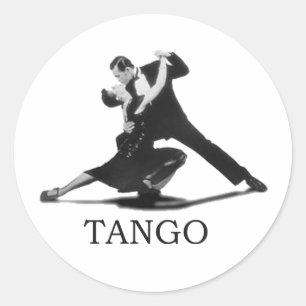 TANGO RUNDER AUFKLEBER