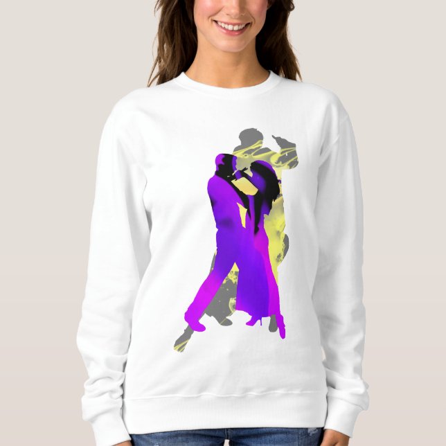 Tango-Tango-Tänzer Sweatshirt (Vorderseite)