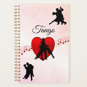 Tango Tänze Ich höre Neues Drehung Design Planer