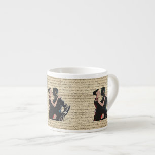 Tango-Tänzer Espressotasse