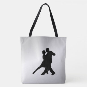 Tango-Tänzer Silhouette 2 Tasche