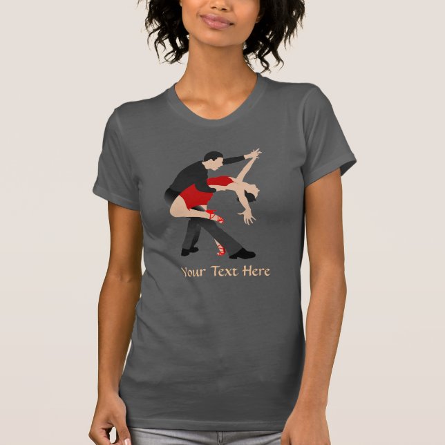 Tango-Tänzer T-Shirt (Vorderseite)