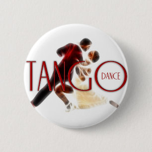 Tango tanzt rot button