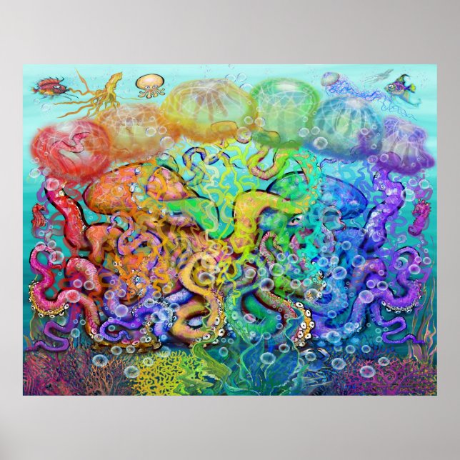 Tango-Tentacles-Poster Poster (Vorne)