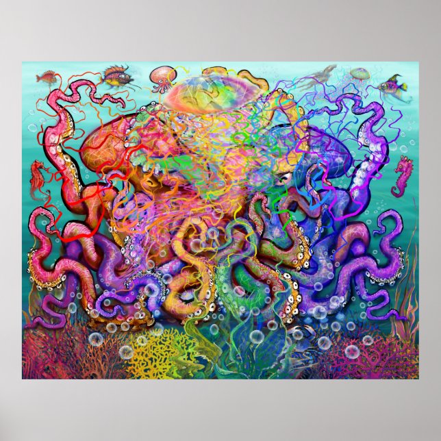 Tango-Tentacles-Poster Poster (Vorne)