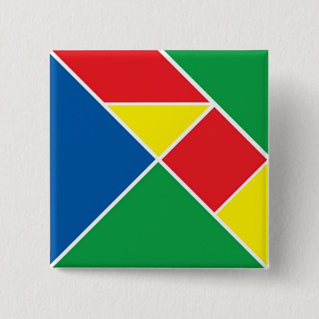 Tangram Button (Vorderseite)