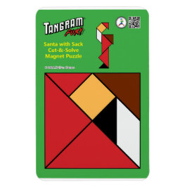Tangram Magnets de Noël - Père Noël & Sack of Toys