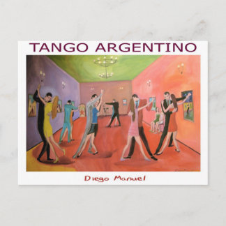 Tangueria 5 postkarte