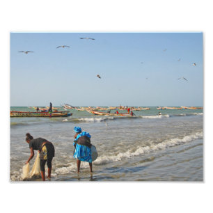 Tanji, Gambia Fotodruck