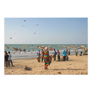 Tanji, Gambia Fotodruck