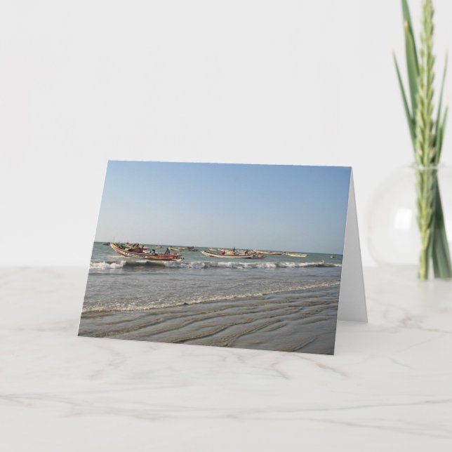 Tanji, Gambia Karte (Vorderseite)