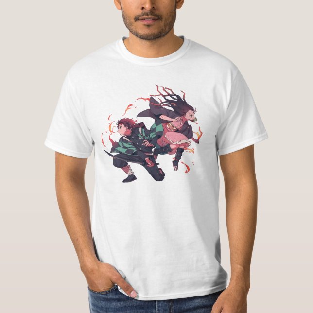 Tanjiro art kamado T-Shirt (Vorderseite)