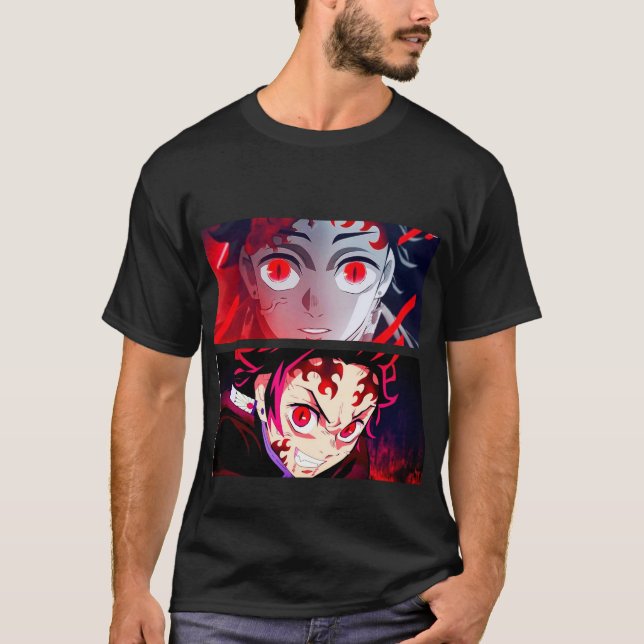Tanjiro Kamado: Demon King Awakening Shirt (Vorderseite)