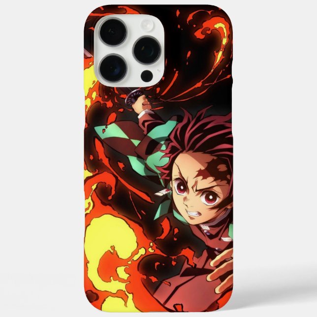 Tanjiro Kamado iPhone Case (Rückseite)