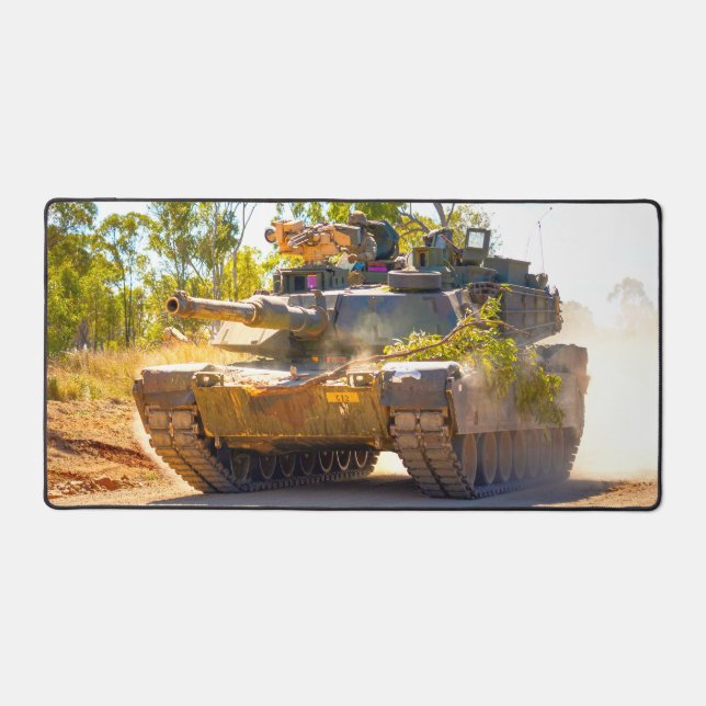 TANK DE BATAILLE AMÉRICAIN - M1 ABRAMS (Recto)