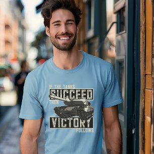 Tank Erfolgreich und Sieg folgt T - Shirt