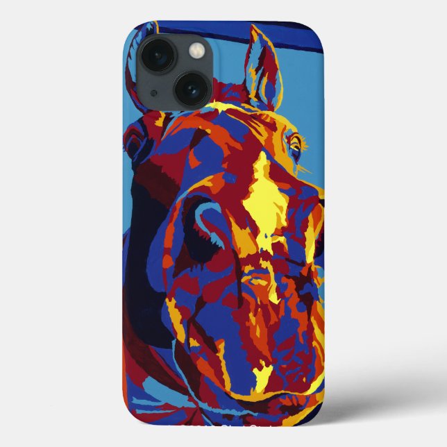Tank - Horse Nose Alles Case-Mate iPhone Hülle (Rückseite)
