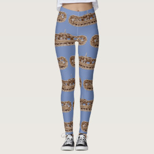 Tank Tracks Dämpfungsspuren Extra Power Boost Leggings